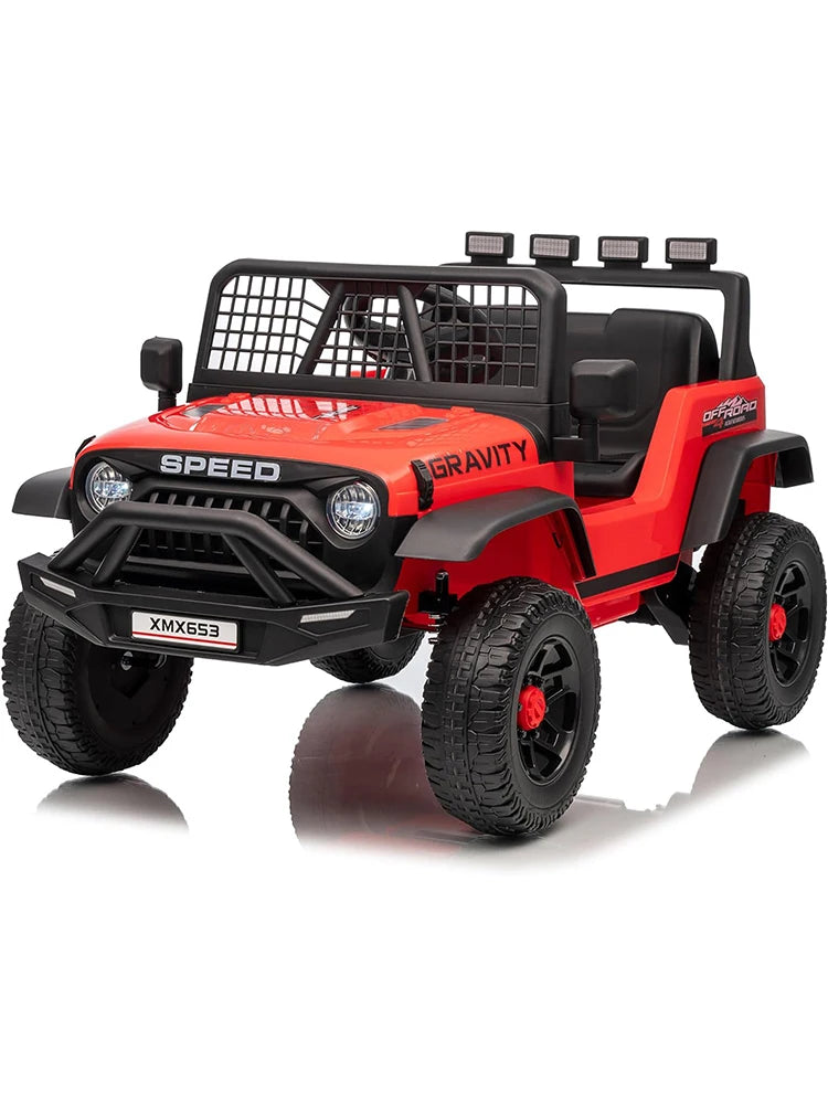 Electric Kids Ride On Car with Remote Control Bluetooth Music Player LED Light