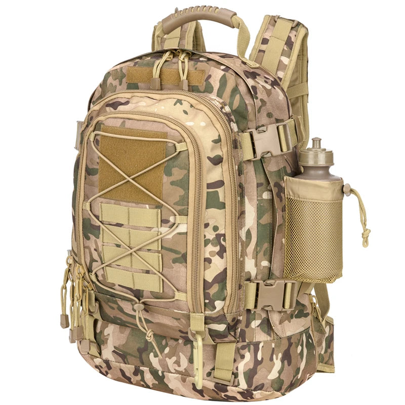 60L Military Tactical Backpack Molle Assault Rucksack