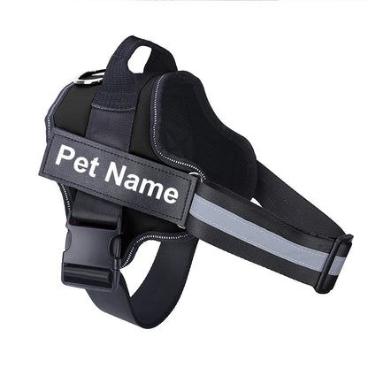 NO PULL Dog Harness with Reflective Material
