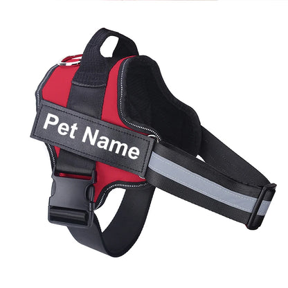 NO PULL Dog Harness with Reflective Material
