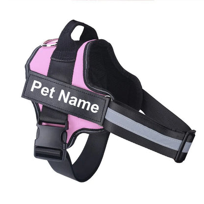 NO PULL Dog Harness with Reflective Material
