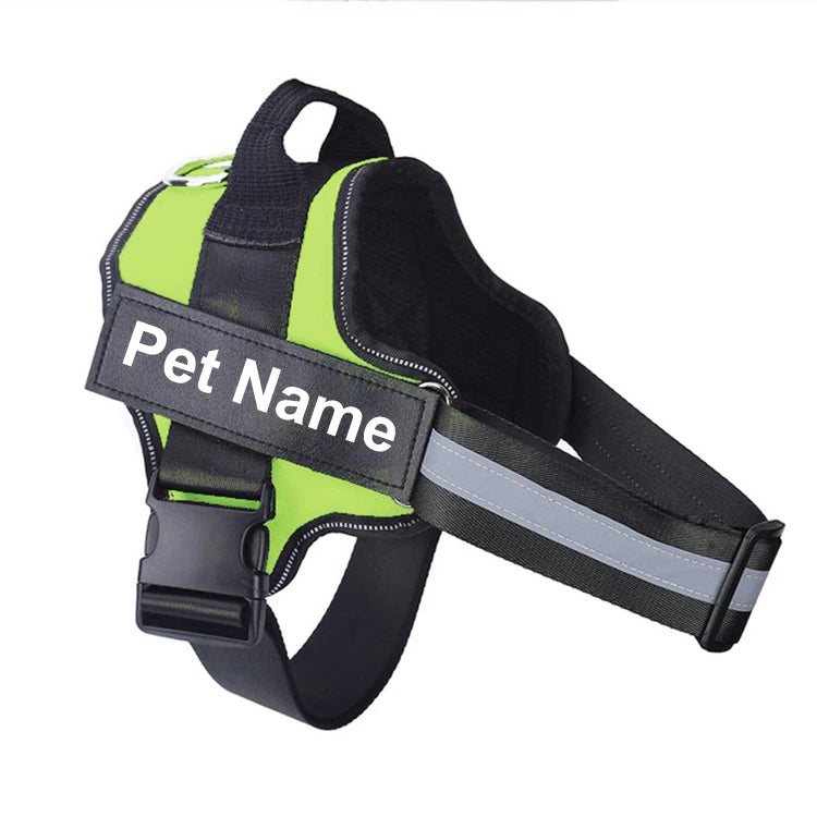 NO PULL Dog Harness with Reflective Material