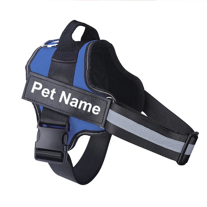 NO PULL Dog Harness with Reflective Material