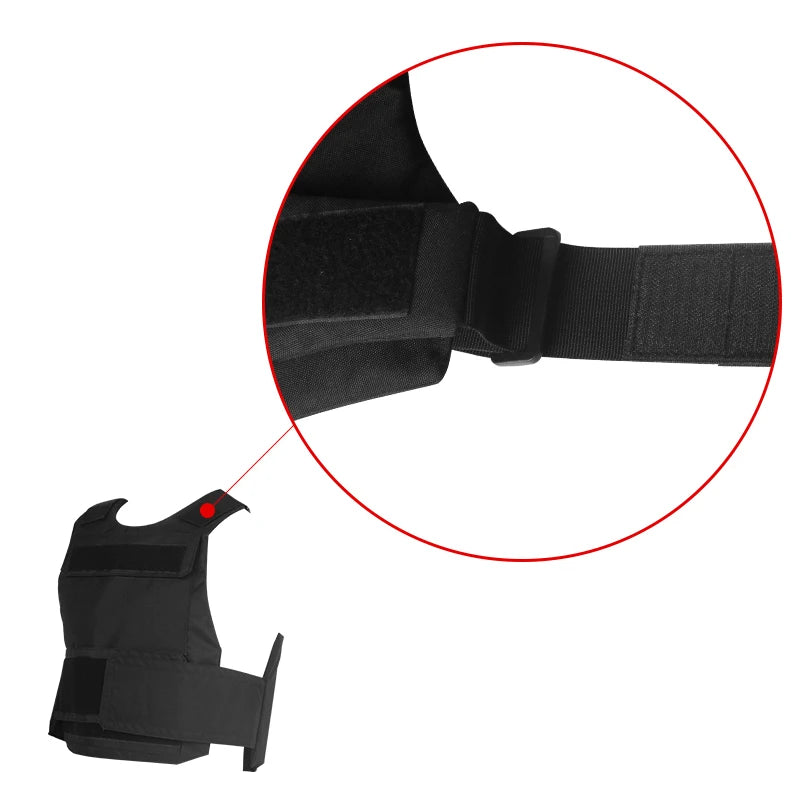 Body Armor Plate Tactical Airsoft Carrier Vest