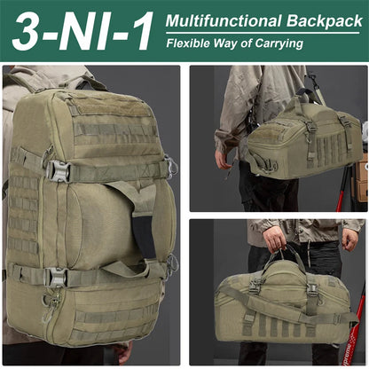 Outdoor Mountaineering Bag Molle Tactical Backpack