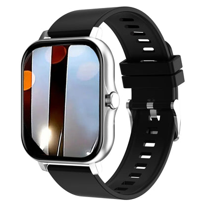 Smartwatch Multi-Sport Mode outdoor Control exercise count calories Weather Forecast Message Notification Compatible with Android