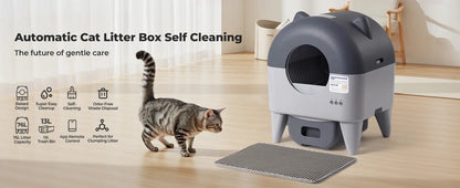 Automatic Cat Self Cleaning Litter Box