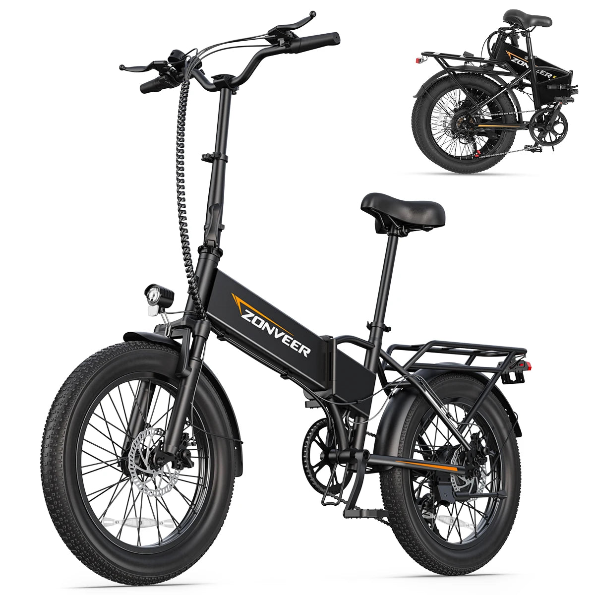 Electric Bicycle 1200W Peak Motor 48V10.4AH Lithium Battery