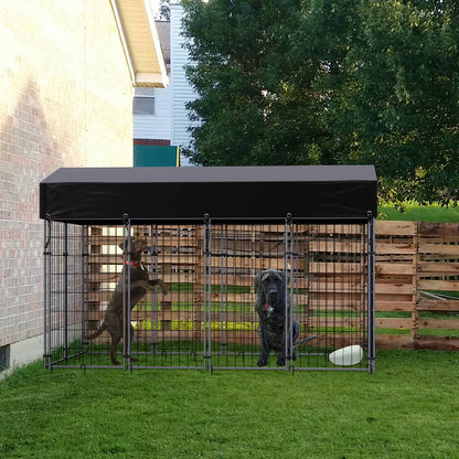 Outdoor Waterproof Covered Dog Kennel