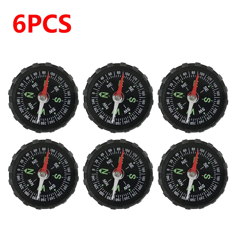 10-1PCS Mini Compass Portable Handheld Compass