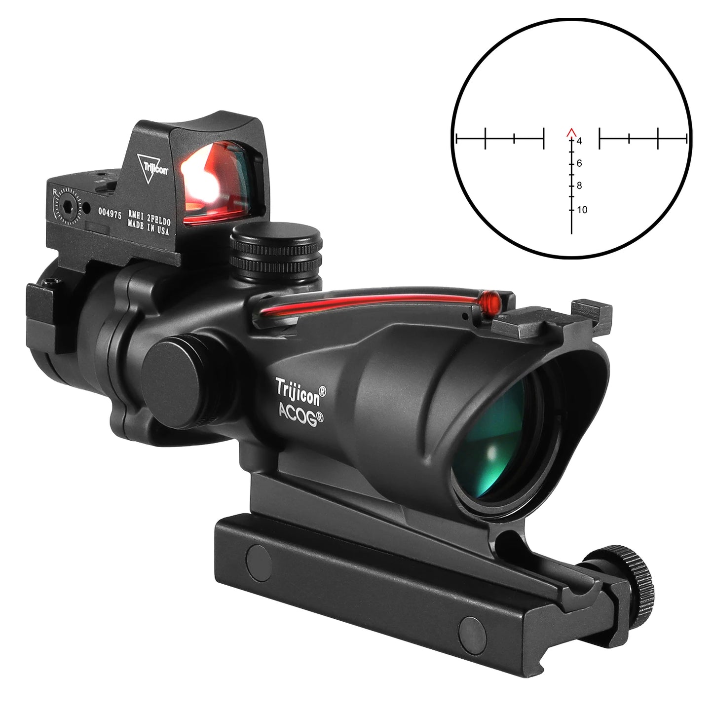 Red Dot Tactical Adjustable Scope