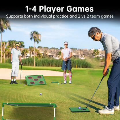 Golf Game Play Set for Golfers Fathers, with 20 Velcro Golf Balls