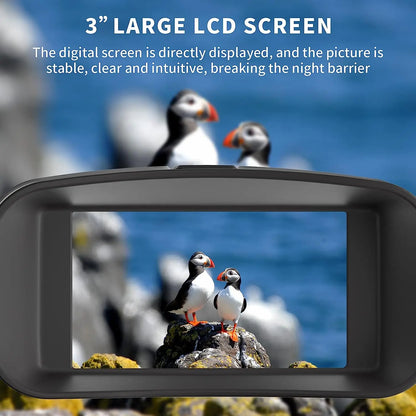 4K Night Vision Binoculars with Rechargeable Battery 32 GB