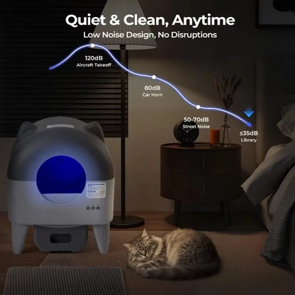 Automatic Cat Self Cleaning Litter Box