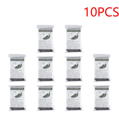 30-1PCS Emergency Rescue Outdoor Survive Foil Thermal Blanket ﻿