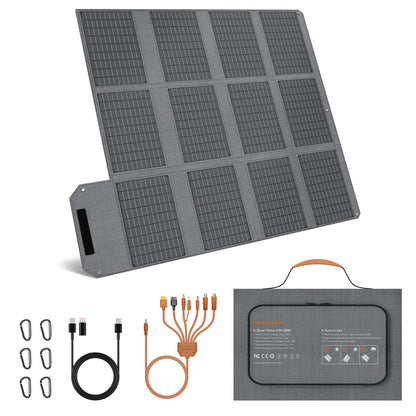 120W 80W 40W Portable Solar Panel, Emergency Power Supply