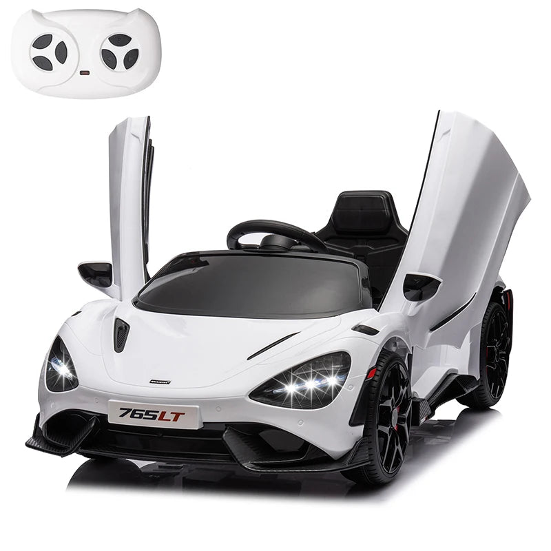 12V electric McLaren 765LT Kid Car with Hydraulic Doors