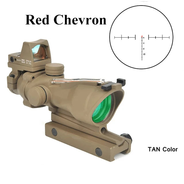Red Dot Tactical Adjustable Scope