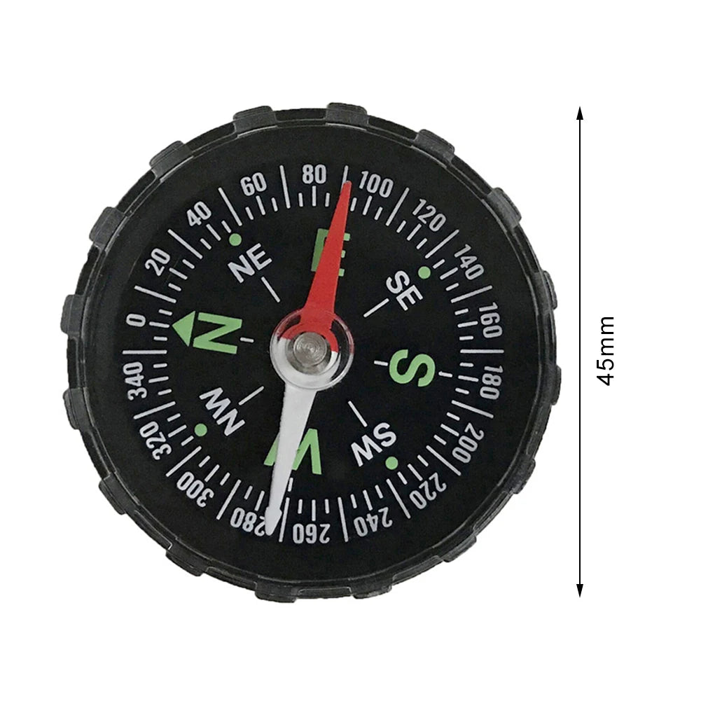 10-1PCS Mini Compass Portable Handheld Compass