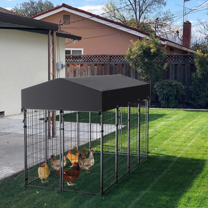 Outdoor Waterproof Covered Dog Kennel