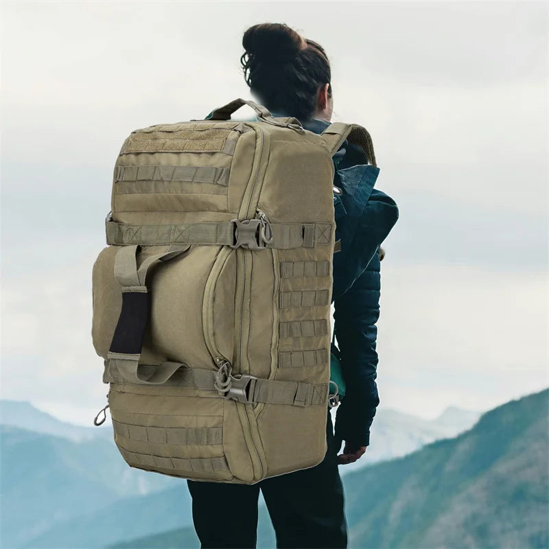 Outdoor Mountaineering Bag Molle Tactical Backpack
