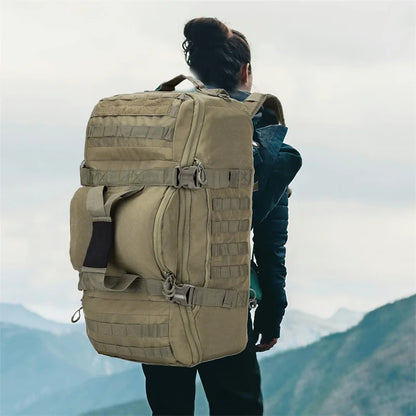 Outdoor Mountaineering Bag Molle Tactical Backpack