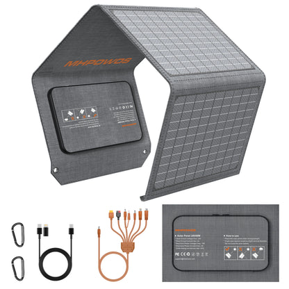 120W 80W 40W Portable Solar Panel, Emergency Power Supply