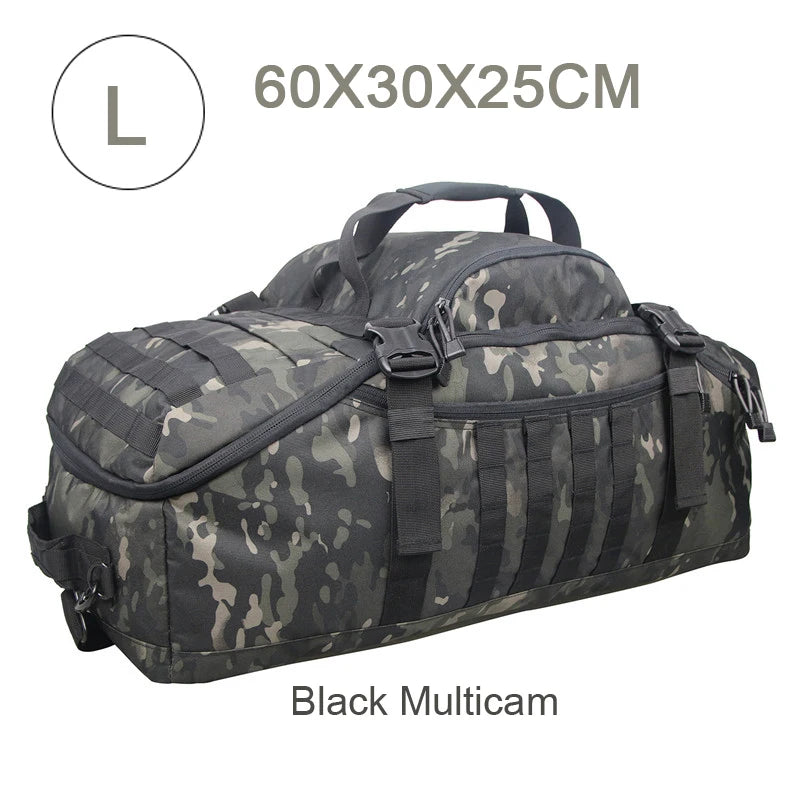 Outdoor Mountaineering Bag Molle Tactical Backpack