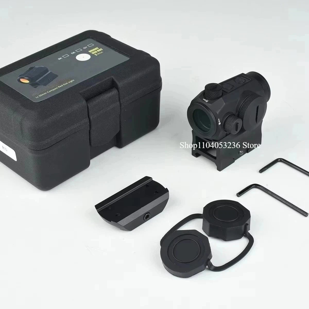 Tactical R5 1x20mm Red Dot Sight 2 MOA Compact Hunting Rifle Optic Shooting