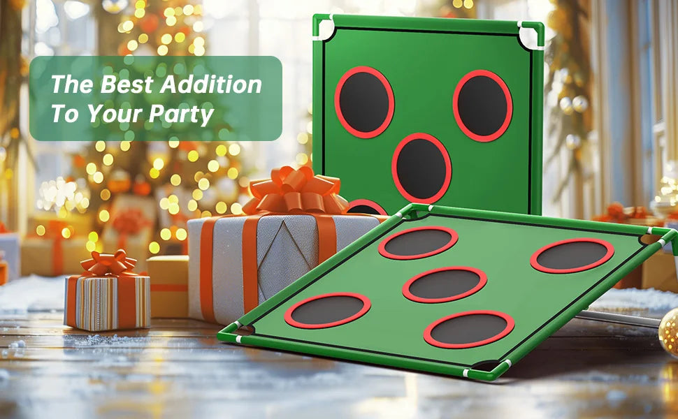 Golf Game Play Set for Golfers Fathers, with 20 Velcro Golf Balls