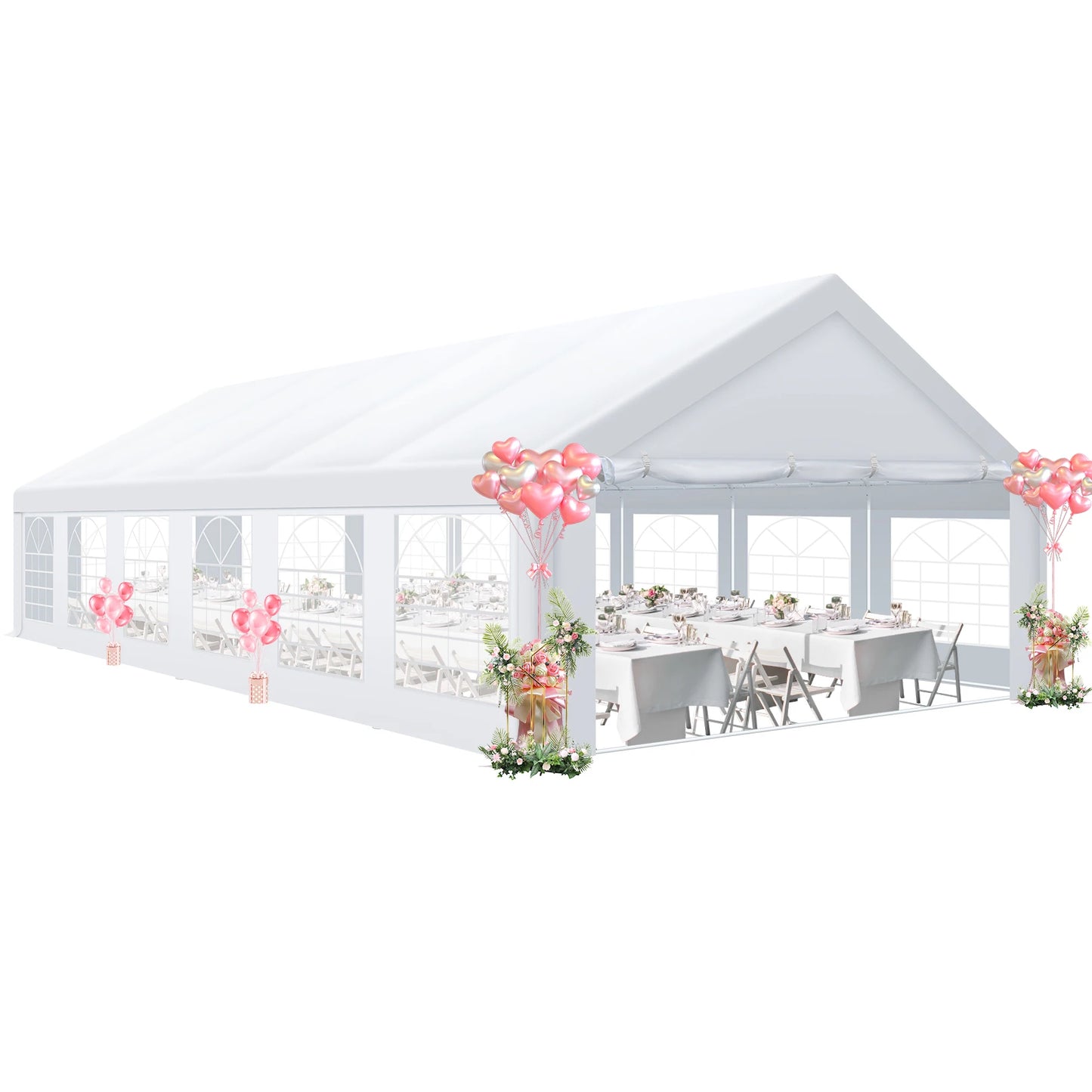Outdoor 20x40FT Party Tent Heavy Duty, Wedding Tent