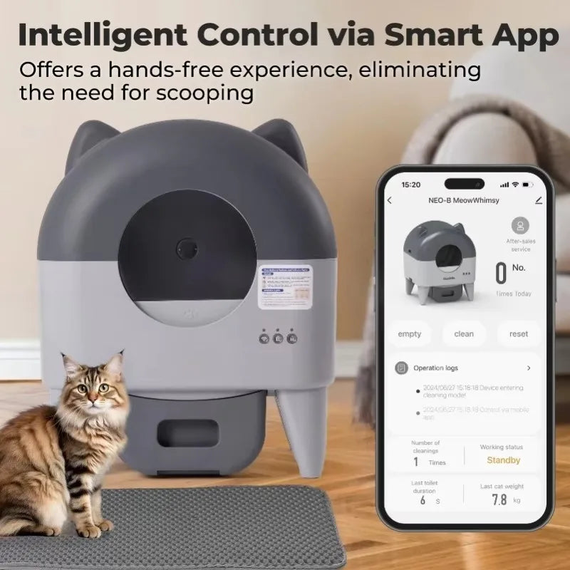 Automatic Cat Self Cleaning Litter Box