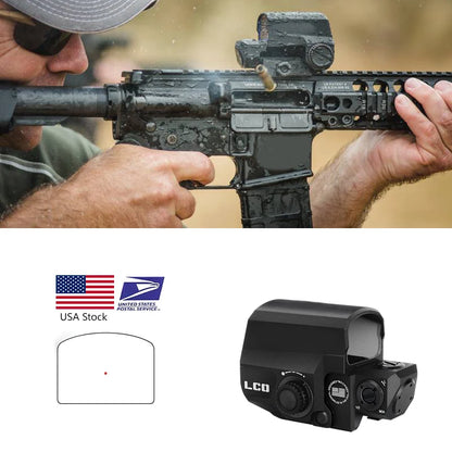 Tactical LCO Red Dot Holographic Reflex Sight Fit All 20mm Rail Mount