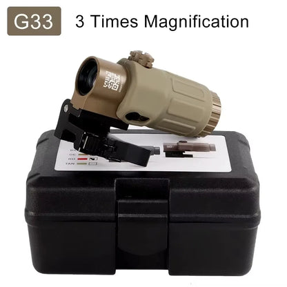 Sight Fixed 3X 5X Magnifier Scope