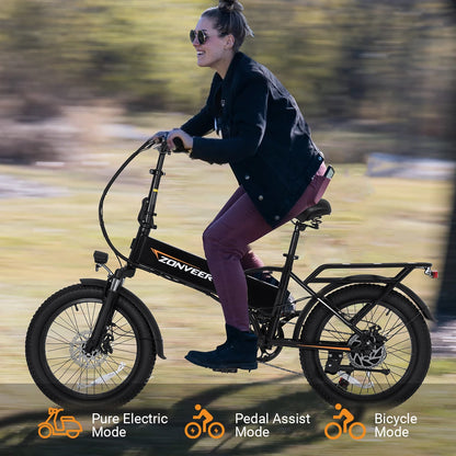 Electric Bicycle 1200W Peak Motor 48V10.4AH Lithium Battery