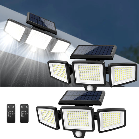 Outdoor Waterproof Solar Light with Motion Sensor 200+ LEDs