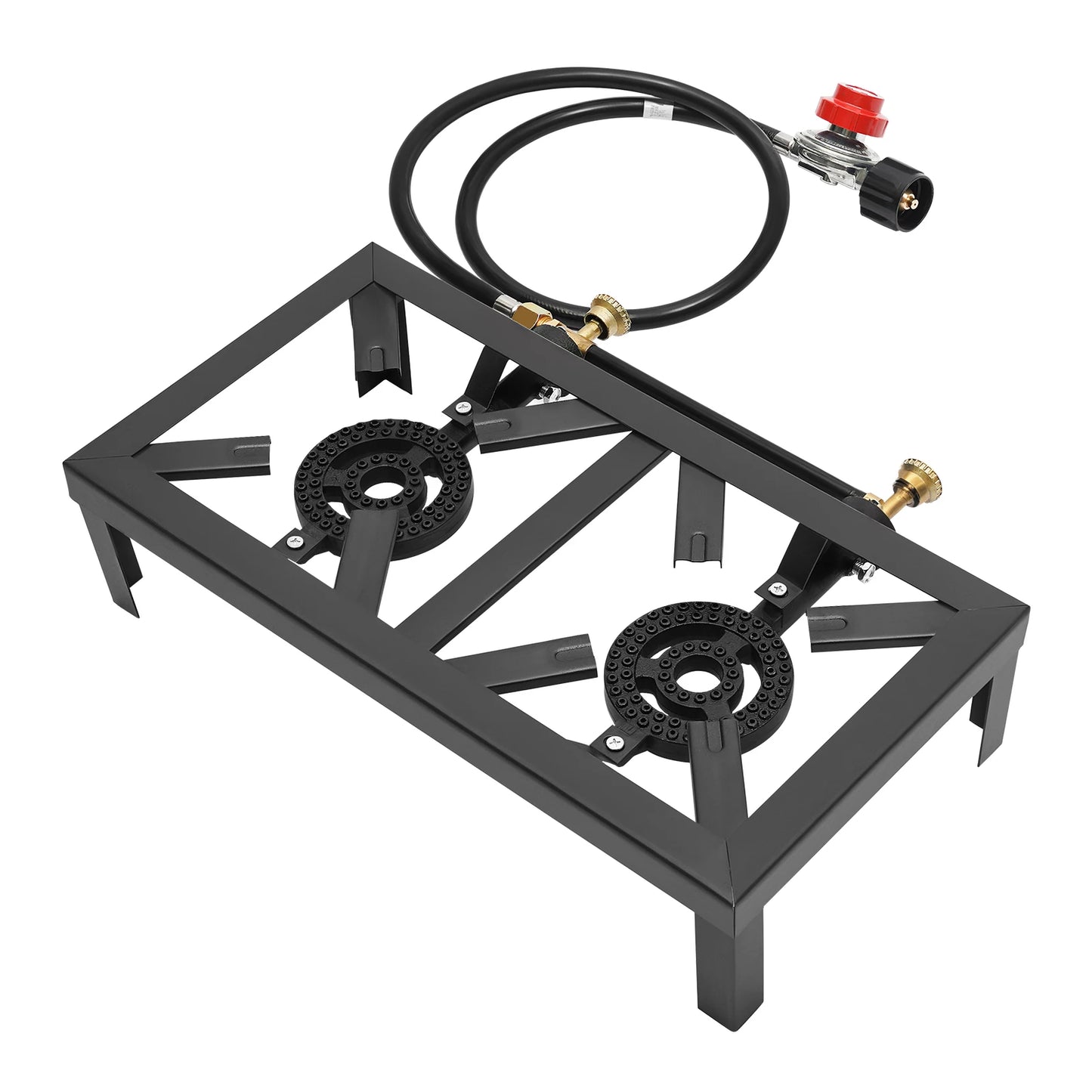 8000W Portable Double Burner Outdoor Propane Gas Camping Stove
