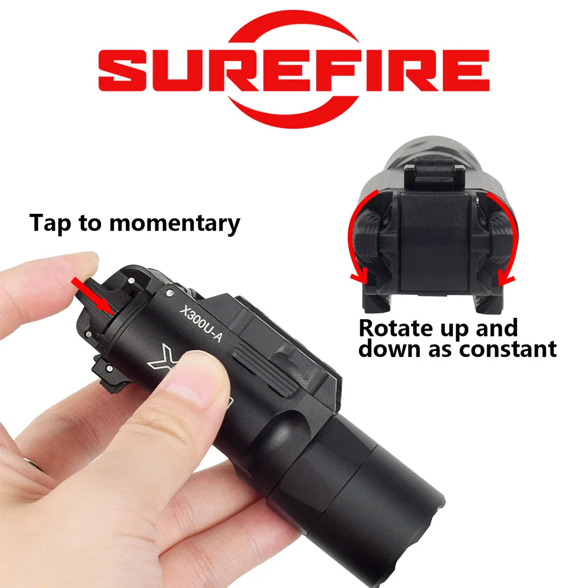 SureFire An Ultra Weapons Gun Flashlight