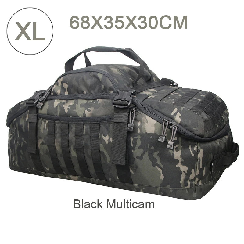 Outdoor Mountaineering Bag Molle Tactical Backpack