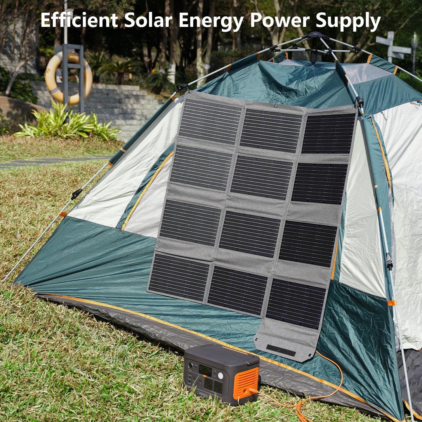 120W 80W 40W Portable Solar Panel, Emergency Power Supply