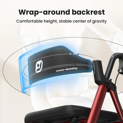 Rollator Walkers with Seat