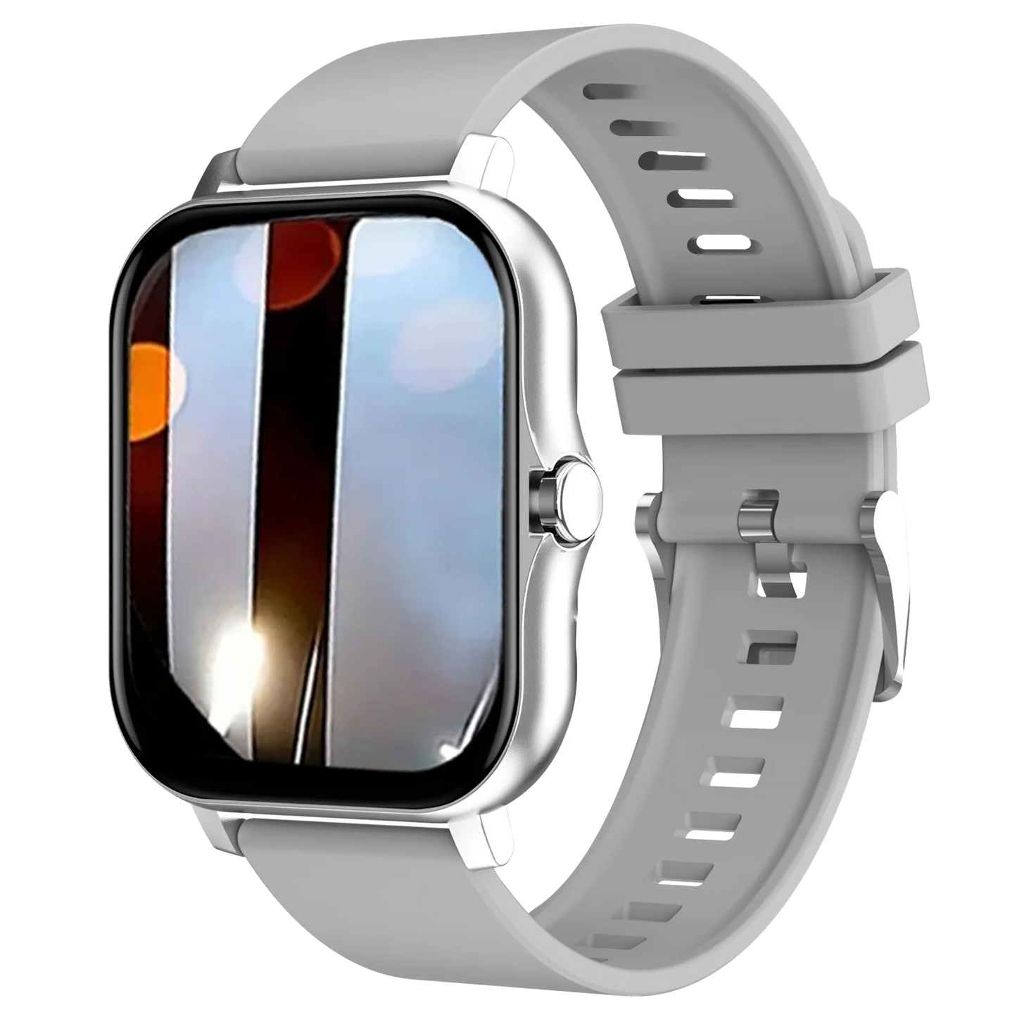 Smartwatch Multi-Sport Mode outdoor Control exercise count calories Weather Forecast Message Notification Compatible with Android
