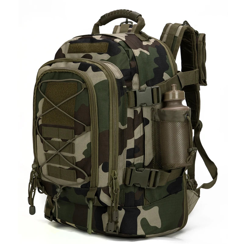 60L Military Tactical Backpack Molle Assault Rucksack