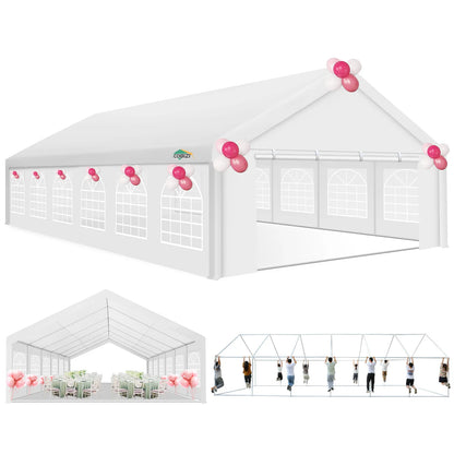 Outdoor 20x40FT Party Tent Heavy Duty, Wedding Tent