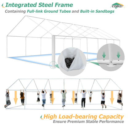 Outdoor 20x40FT Party Tent Heavy Duty, Wedding Tent
