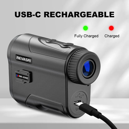 Golf Rangefinder, 6x Magnification , Flag-Lock Vibration