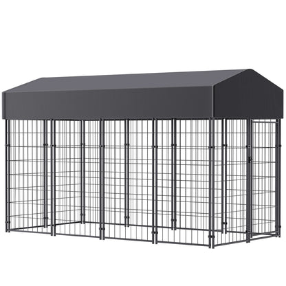 Outdoor Waterproof Covered Dog Kennel