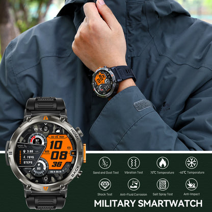 Bluetooth Call smartwatch for men Full Touch Screen With Health Monitor heart rate