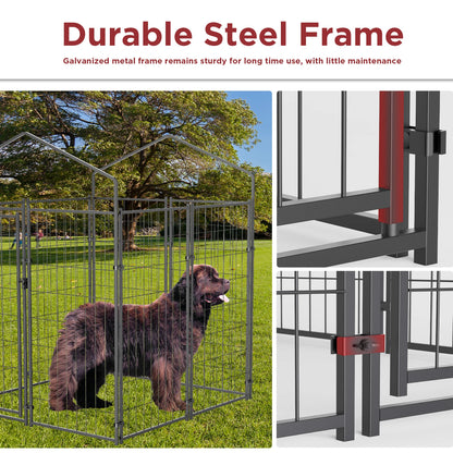 Outdoor Waterproof Covered Dog Kennel