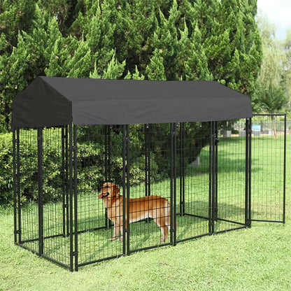 Outdoor Waterproof Covered Dog Kennel